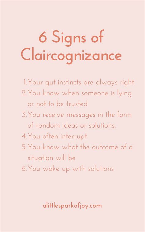 Are You Claircognizant Here Are The 6 Most Common Signs Of Claircognizance Spiritual