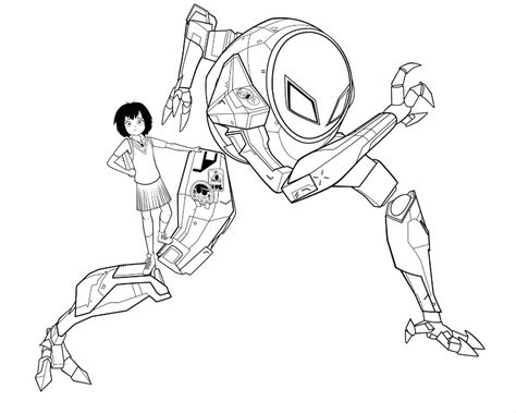 Spider Woman Coloring Pages