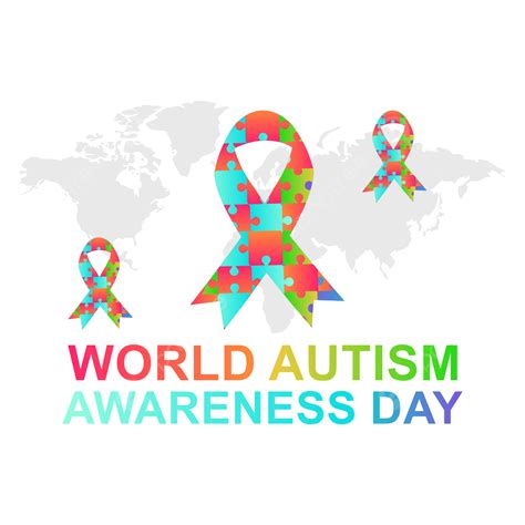 World Autism Awareness Vector Png Images World Autism Awareness Day Vector Design Design