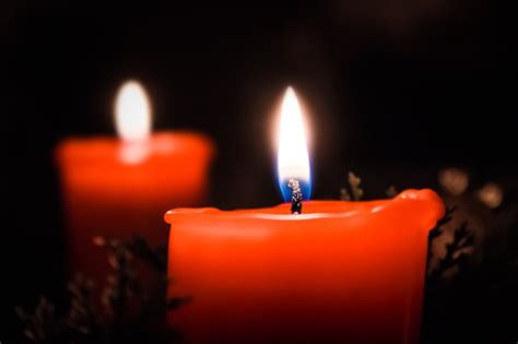 Royalty Free Photo Selective Focus Photo Red Candle Pickpik