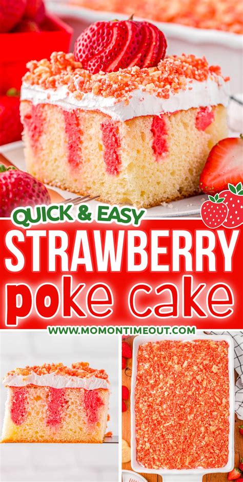 Strawberry Poke Cake Mom On Timeout