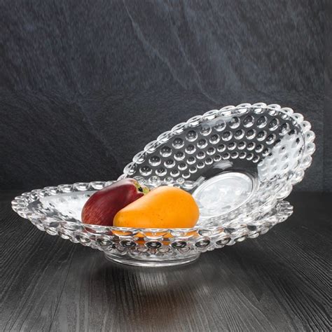 Elegant Glass Fruit Bowl - Decorate Your Table – Dukkan Khalil