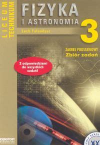 Podręcznik szkolny Fizyka I Astronomia 3 zakres Podstawowy zbiór