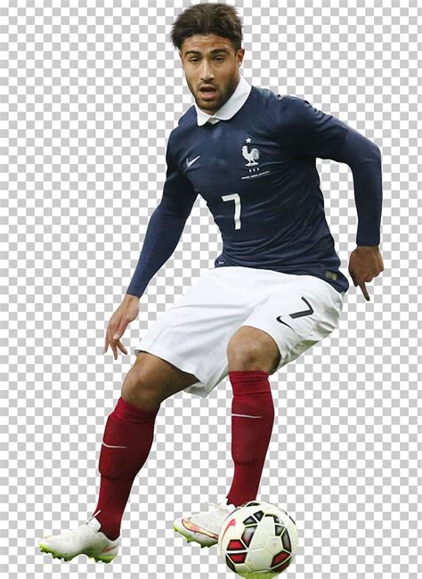 Nabil Fekir Soccer Player France National Football Team Jersey PNG ...