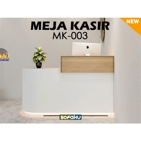 Jual Meja Kasir MK 003 Meja Konter Custom Counter Table Front