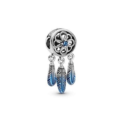 Pandora Blue Dreamcatcher Charm