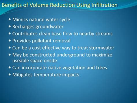 Ppt How Do Wetlands Factor Into New Infiltration Policies Powerpoint