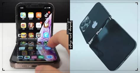 中國團隊搶先改造「全球第一隻 Iphone 折疊手機」，跪求蘋果 Apple 快跟上！ Juksy 街星