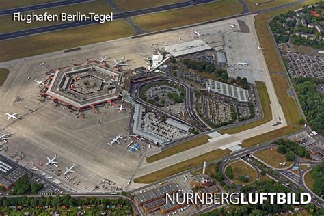 Flughafen Berlin Tegel Luftaufnahme