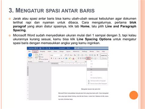 10 Panduan Mudah Belajar Microsoft Word Untuk Pemulapptx