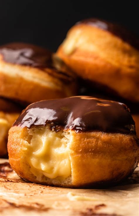 Homemade boston cream donut recipe – Artofit