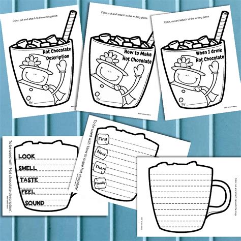 Hot Chocolate Writing Craft The Polar Express Made By Teachers