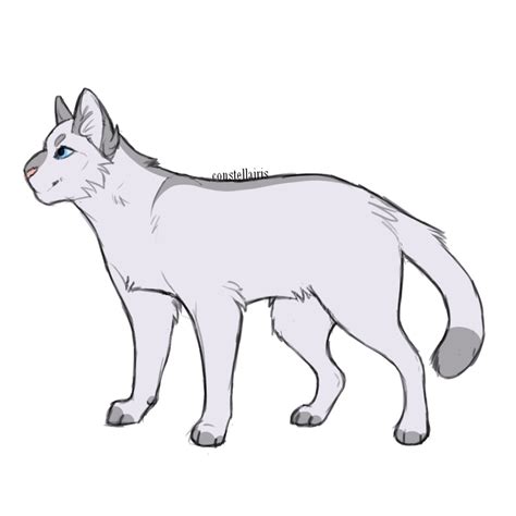 Warrior Cats Designs Snowfur By Hazledusk On Deviantart