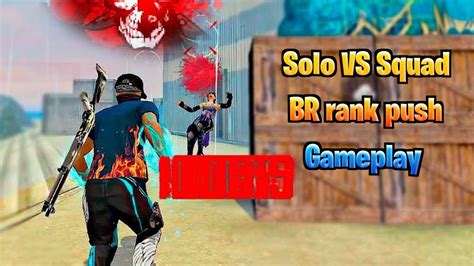 Solo Vs Squad Br Rank Gameplay Ff Br Rank Push Gameplay Freefire Tondegamer New