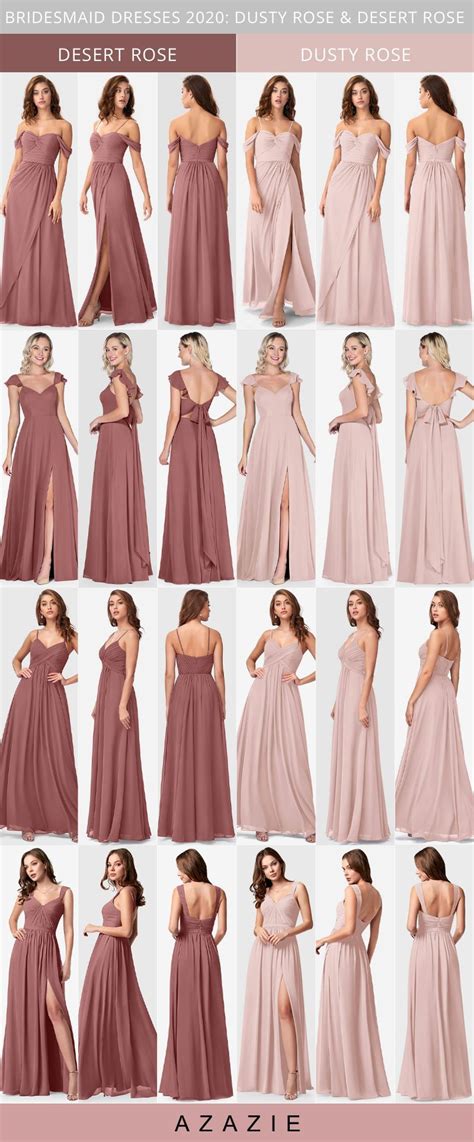 Old Rose Bridesmaid Dress Fall Wedding Bridesmaids Bridesmaid Dresses