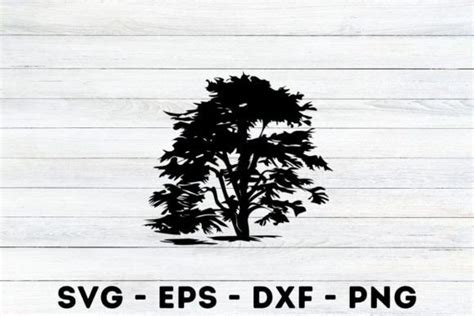 Tree Silhouette Svg Graphic by MagaArt · Creative Fabrica