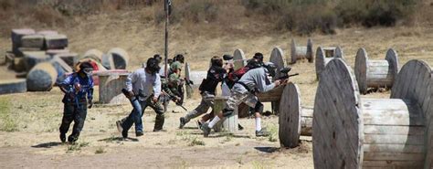 Paintball is a challenging group shooting sport – Camp X Paintball Fields