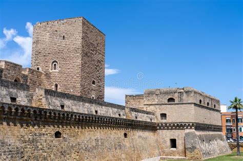 Castle in the Italian City of Bari Stock Image - Image of landmark ...