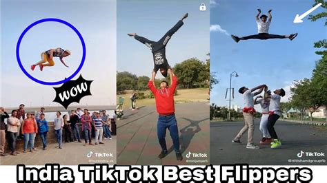 Best Tiktok Stunts Indian Flippers YouTube