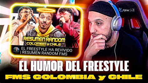 Piezas Reacciona Al Resumen Random Del Humor Del Freestyle Sobre Fms