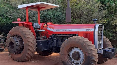 Massey Ferguson 296 4×4 No Preparo De Solo Para Plantio Feijao Youtube