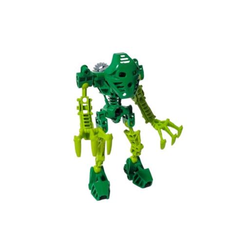 2001 LEGO Bionicle Toa Mata MOC Onua Green Variant Complete Figure 8532