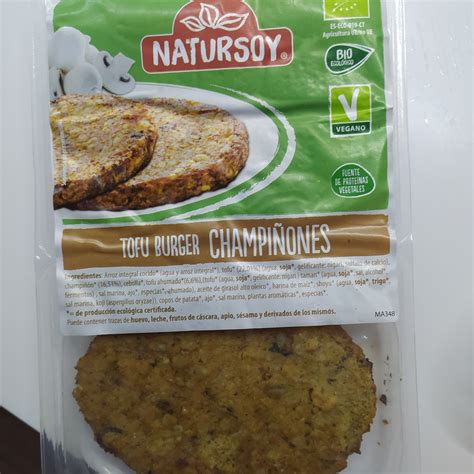 Natursoy Hamburguesa de champiñones Reviews abillion