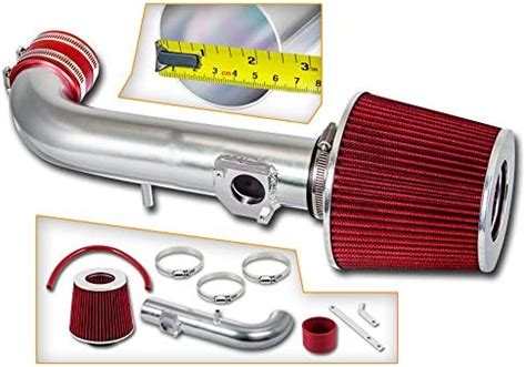 Amazon R L Racing Short RAM AIR Intake KIT RED Dry Filter 00 02