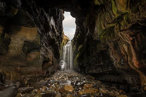 The Secret Waterfall Cave Largy Co Donegal Mary Hahn Flickr