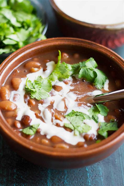 Instant Pot Mexican Pinto Beans Vegan Pass The Plants