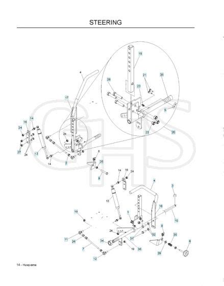Husqvarna Iz4819 Steering GHS