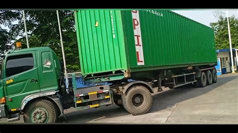 Kumpulan Truck Container Feet Driver Muda Skill Dewa Youtube