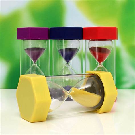 New 15 Minutes Plastic Frame Sand Glass Sandglass Hourglass Timer Clock