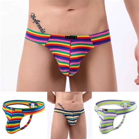SEXY BULGE POCH G String Bikini Slips Culotte Sous V Tements Pour Hommes La EUR 10 25 PicClick FR