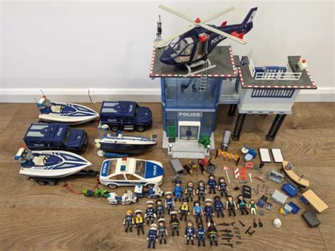 PLAYMOBIL POLICE BUNDLE With Lots Of Extra Bits And Figures 50 00