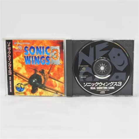 Sonic Wings Neo Geo Cd Nc Picclick Uk