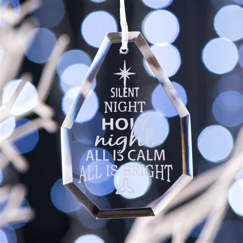 The Seasonal Aisle Silent Night Hanging Ornament Uk