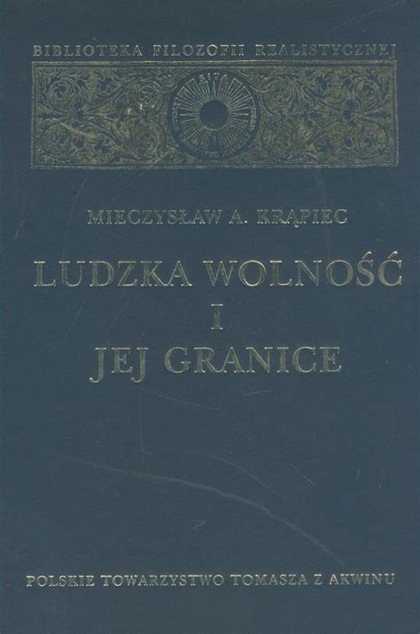 Ludzka Wolno I Jej Granice Antykwariat Kawka