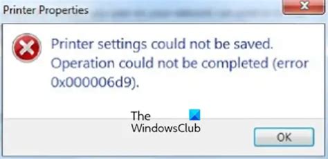 Fix Printer Settings Could Not Be Saved Error On Windows Pc