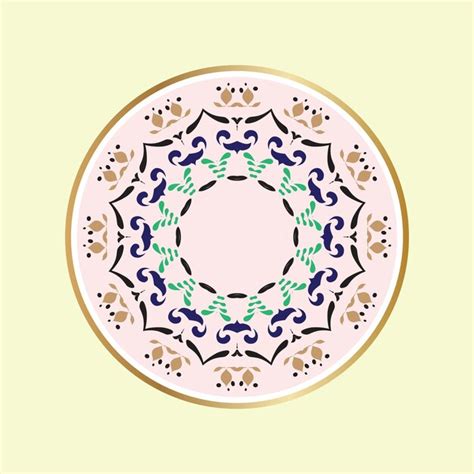 Vector De Mandala De Lujo Con Hermosa Decoraci N Arabesca Dise O