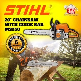 SYK Stihl MS250 20 Inch Chainsaw Stihl Chain Saw With Guide Bar Saw