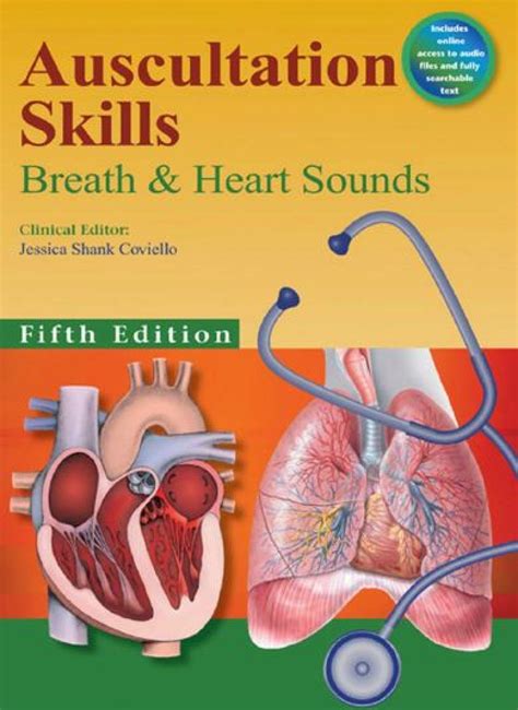 Auscultation Skills Breath Heart Sounds Th Edition Free First Heart