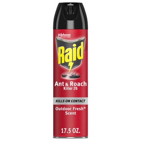 Raid® Outdoor Fresh® Scent Ant And Roach Defense Spray Outdoor Bug Killer