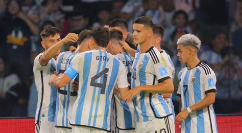 Argentina Under 20 Qualify For The Round Of 16 In The Under 20 World