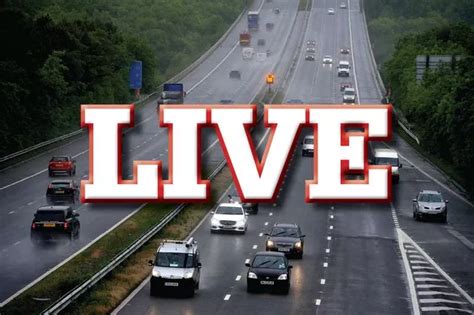 Live updates as M4 motorway closed after car overturns - Wales Online