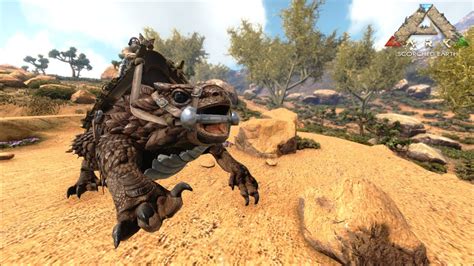 THORNY DRAGON DINO PENEBANG KAYU TERBAIK DI SCORCHED EARTH Ark