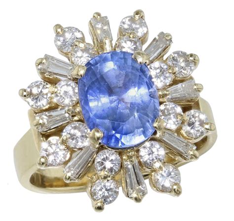 Vintage Sapphire + Diamond Ring - Mardon Jewelers