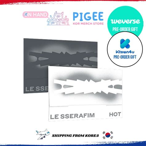 POB LE SSERAFIM HOT TH MINI ALBUM WEVERSE Ver Shopee Philippines