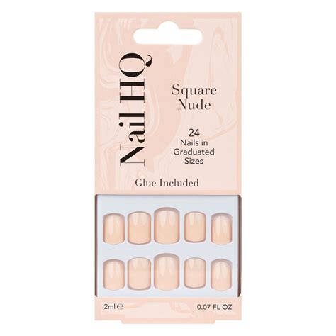 Nail Hq Square Nails Nude Soinvogue
