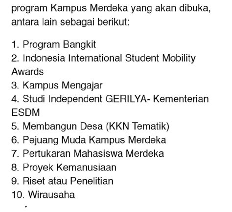 COLLE CEK PINNED On Twitter Dari Program Kampus Merdeka Yg Ini